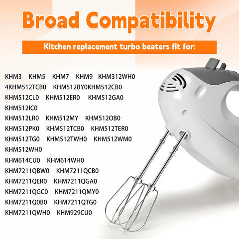 Axfvd acoples compatibles con KitchenAid que facilitan sustituciones seguras.