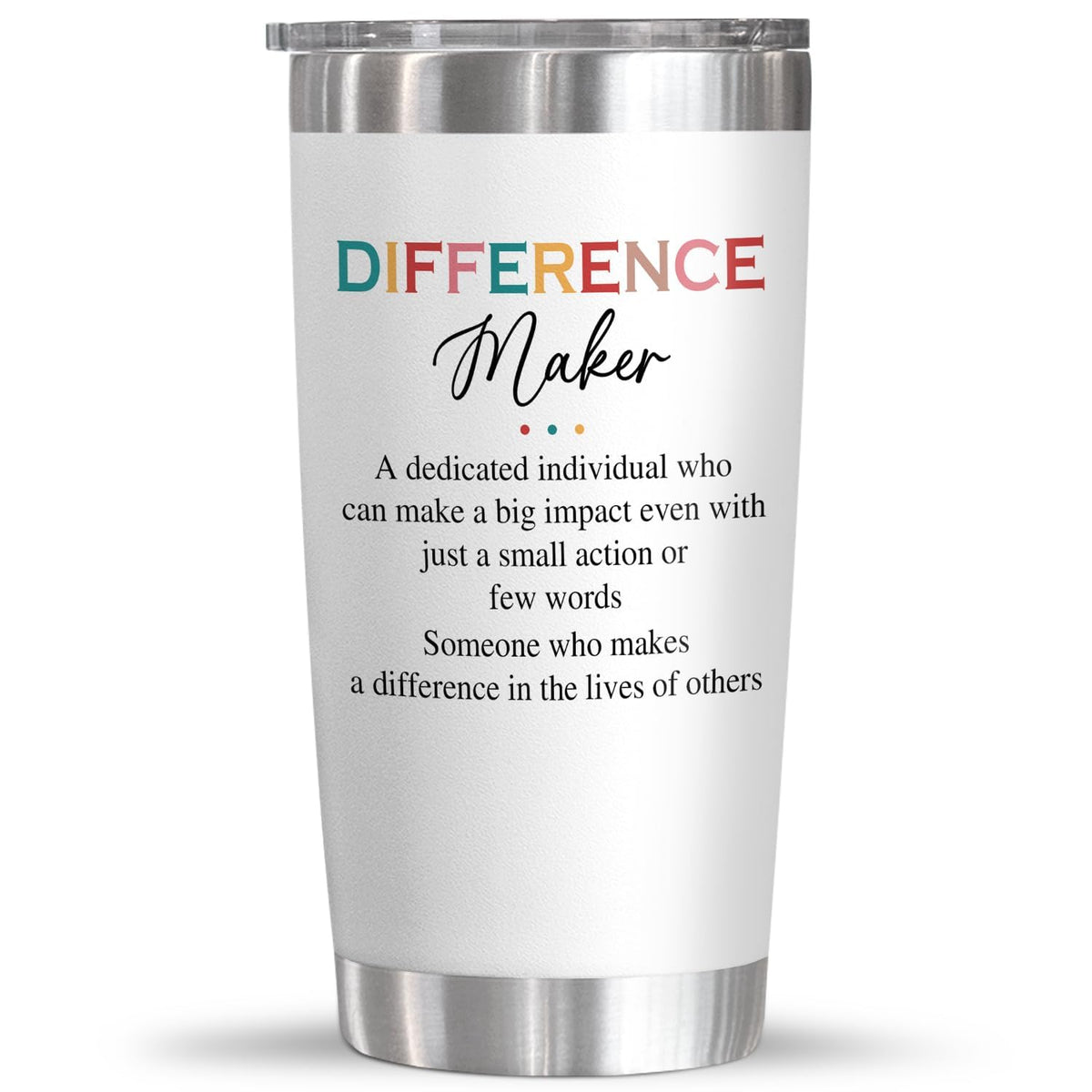 Vaso termo AXIARA con tapa segura, regalo navideño para mujeres.