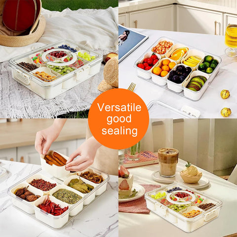 AYauGamA Snackle Box, materiales aptos para alimentos, seguros y sin olores.