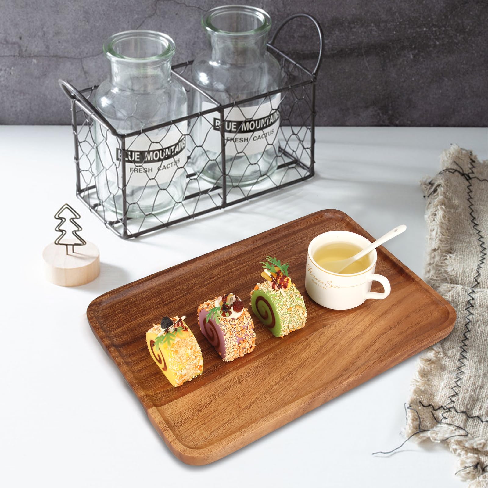 Bandeja para cupcakes y postres Ayiaren, ideal para dulces y presentaciones.