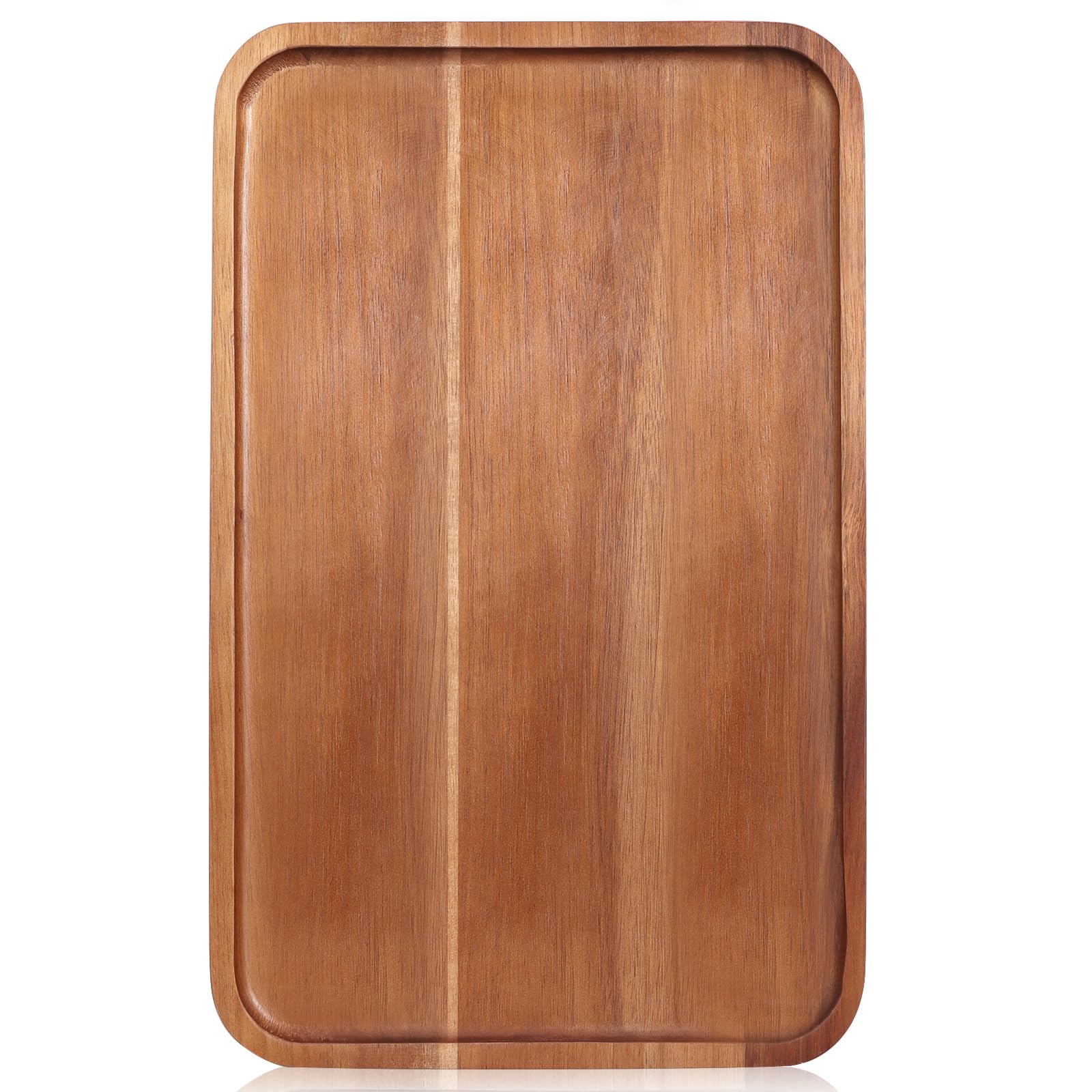Bandeja grande Ayiaren para servir aperitivos, presentación elegante en mesa rectangular.