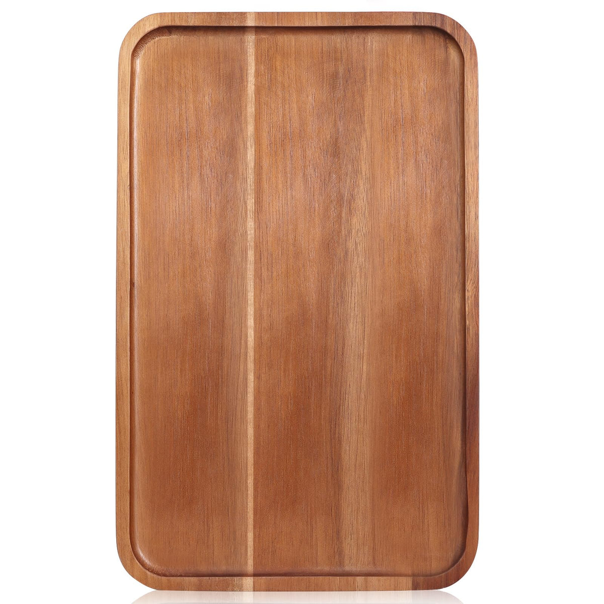 Bandeja grande Ayiaren para servir aperitivos, presentación elegante en mesa rectangular.