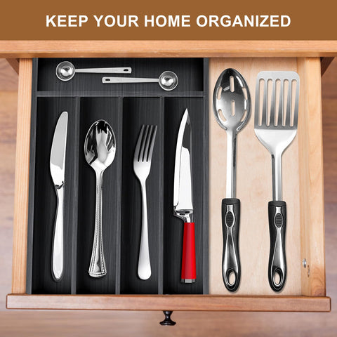 Organizador de utensilios de madera Ayiaren, diseño compacto para escritorio.