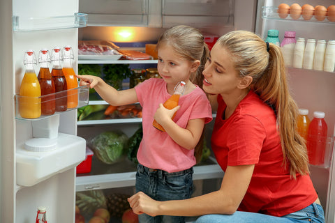 AYL botella de vidrio grueso, resiste golpes y cambios de temperatura