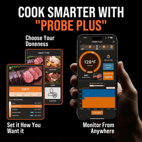 AYMDKI aplicación de cocina guiada con preajustes profesionales y alertas útiles.