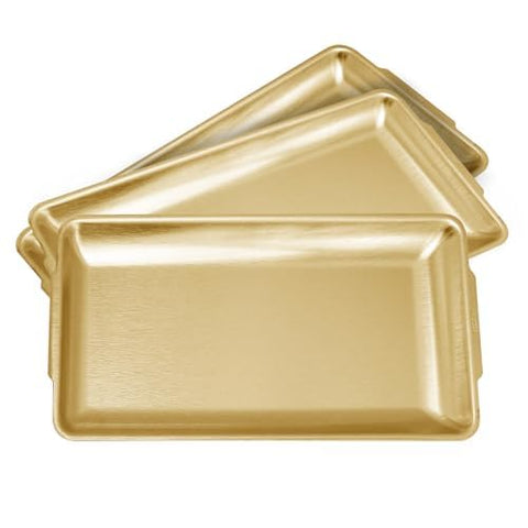 Bandeja Aynaxcol servicio rectangular de 12.6 pulgadas para porciones ordenadas