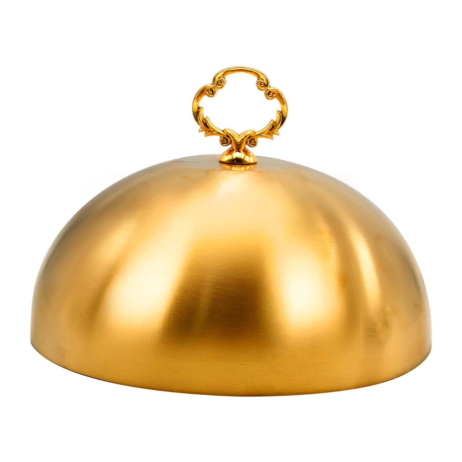 aynaxcol domo de alimentos oro, protege la comida al servirla.
