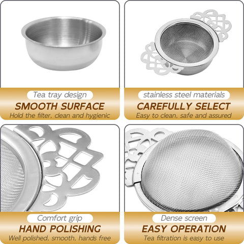 Filtro para té en taza Aynaxcol, ideal para infusiones delicadas.