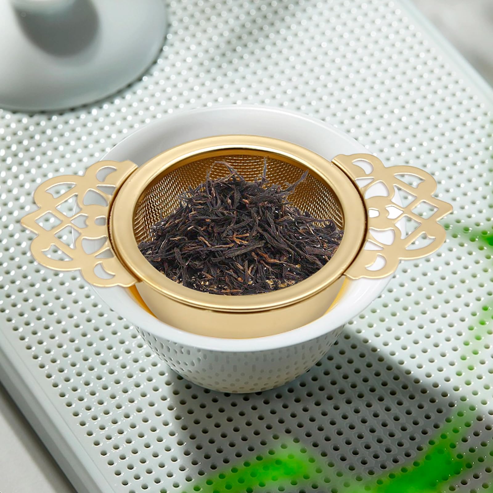 Aynaxcol uso diario del infusor para preparar té con comodidad.