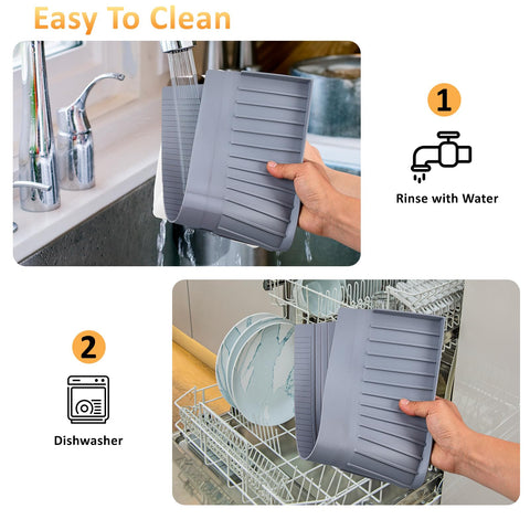 AyNirser borde protector de silicona duradero para encimeras.