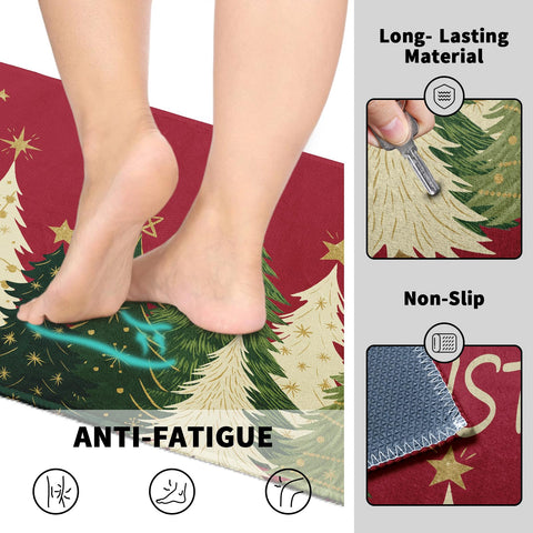 Alfombra Aytipun navidad invierno, complemento decorativo para cocina