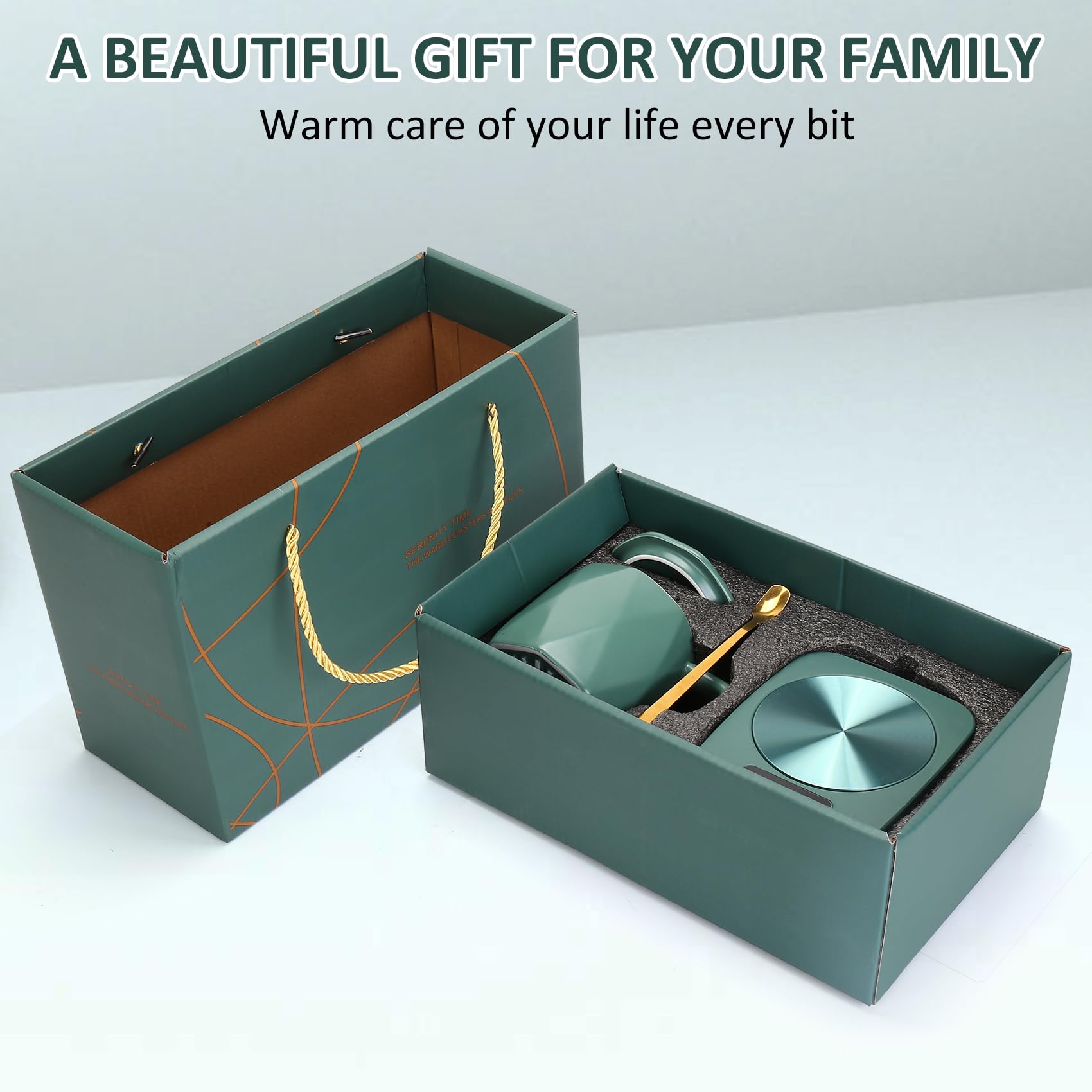 AZFUNN seguridad BPA-free, taza y calentador confiables