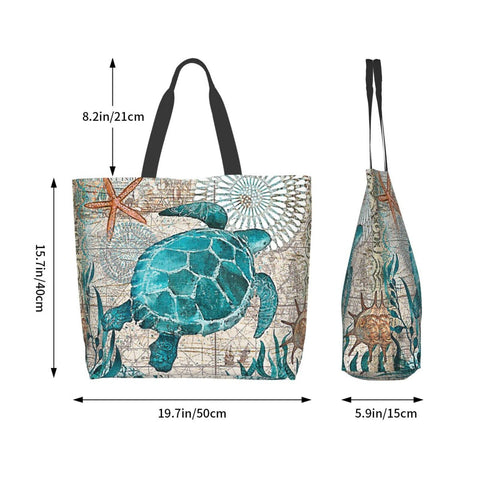 AZJOYLIFE bolsa tote gran capacidad para compras y viajes.