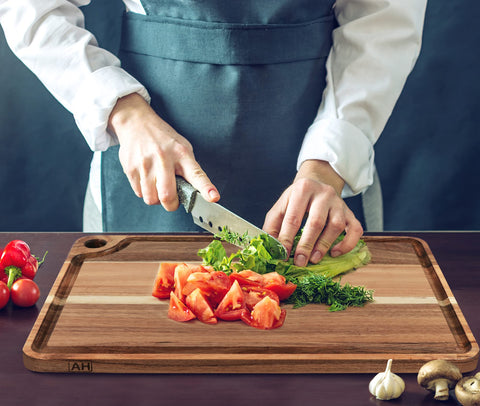AZRHOM surco de jugos para carne y verduras, ayuda a controlar derrames