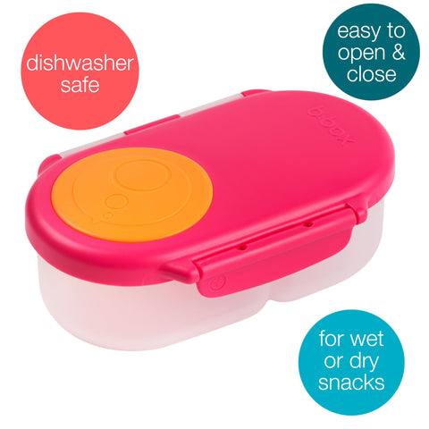 b.box Snack Box apto para lavavajillas para limpieza rápida
