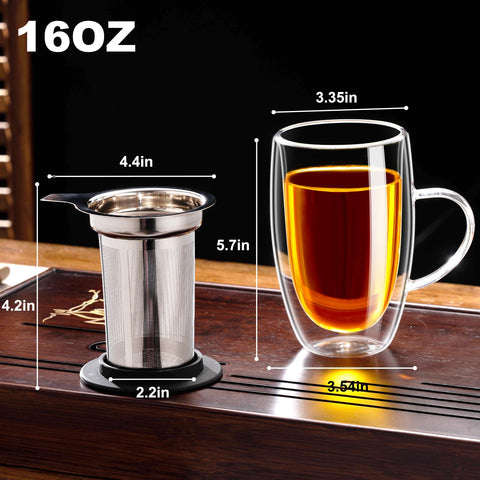 Baalaka: infusor de acero inoxidable 18-8 para filtrado preciso.