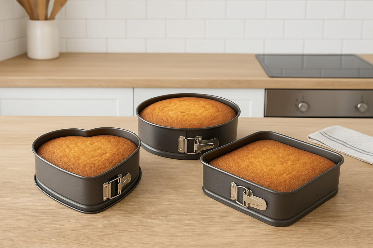 BAASK-IT molde cuadrado con desmolde fácil para tortas