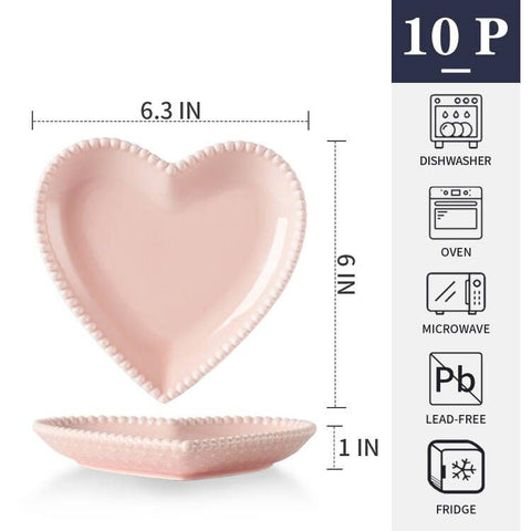 BABALIU porcelana rosa, detalle elegante y superficie lisa para uso diario.