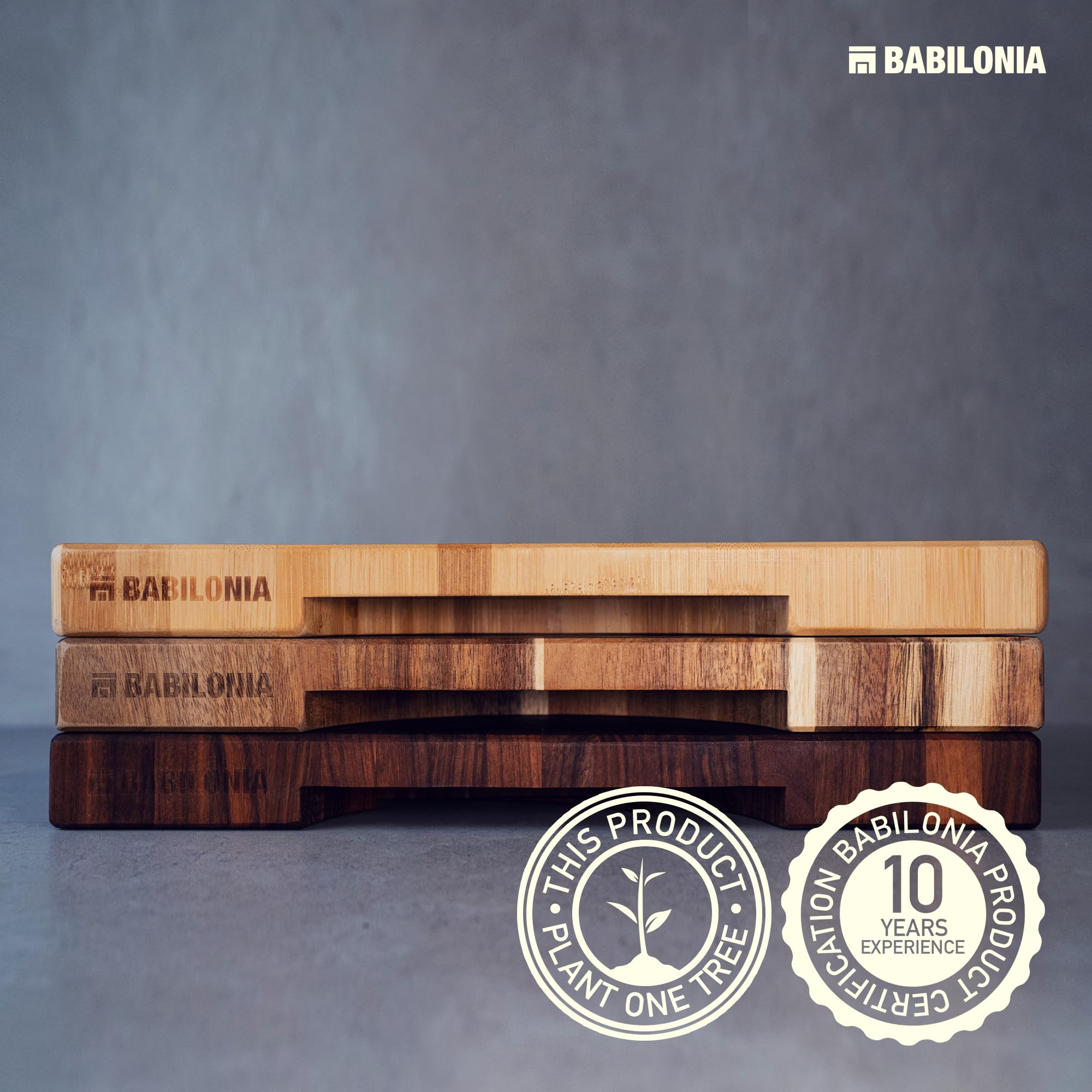 Regalo moderno de cocina Babilonia, empaquetado para presentar.