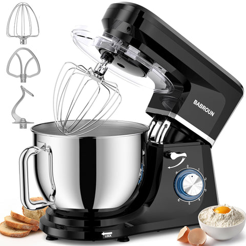 Babroun mezclar de pie 660W para masas densas y batidos suaves