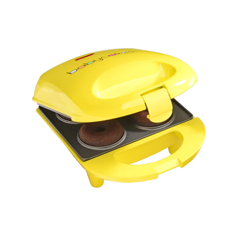 Babycakes Hacedor de Donas Mini, frente, ideal para hornear donas caseras en casa.
