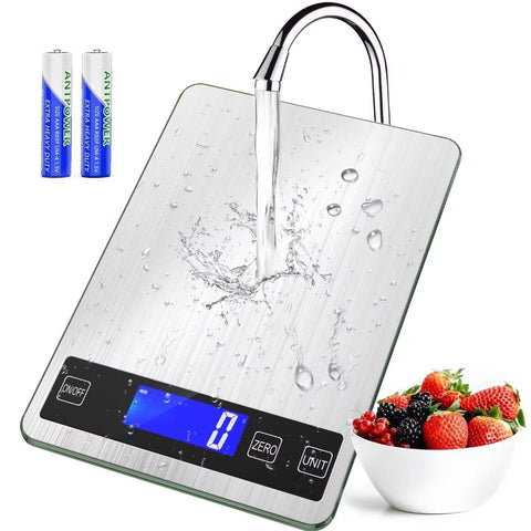 Back KTCL Cocina Maestra: balanza digital para lectura precisa en recetas