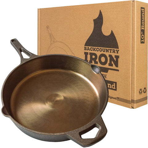 Backcountry Iron Wasatch, superficie lisa para desmolde suave y sellado uniforme.