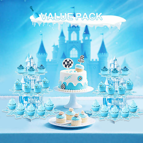 BACUTHY capacidad 48 cupcakes, perfecta para recibir a muchos invitados.
