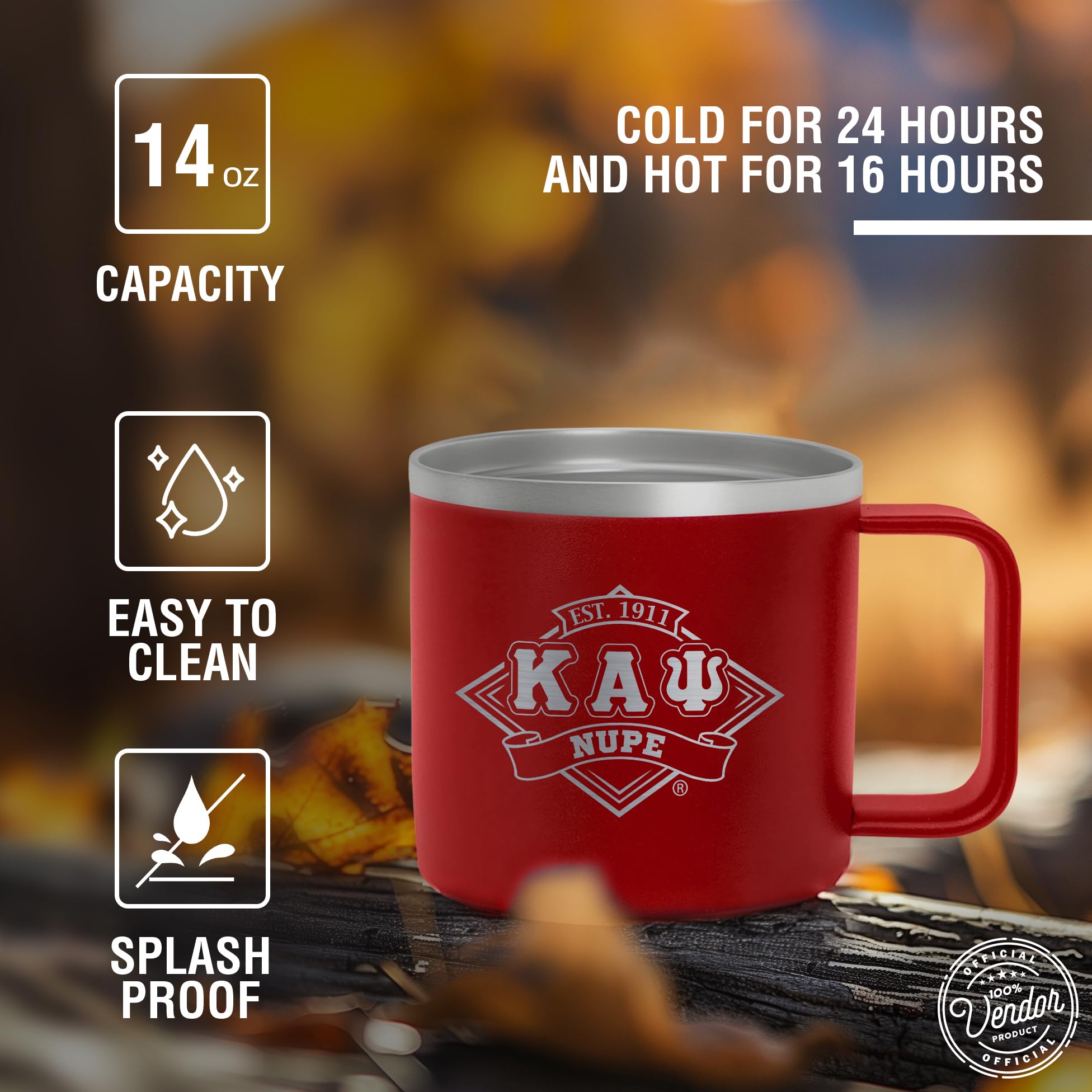 Mug NUPE de Bad Bananas, detalle de aislamiento, mantiene bebidas a temperatura deseada.