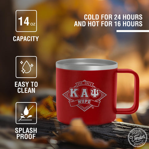 Mug NUPE de Bad Bananas, detalle de aislamiento, mantiene bebidas a temperatura deseada.