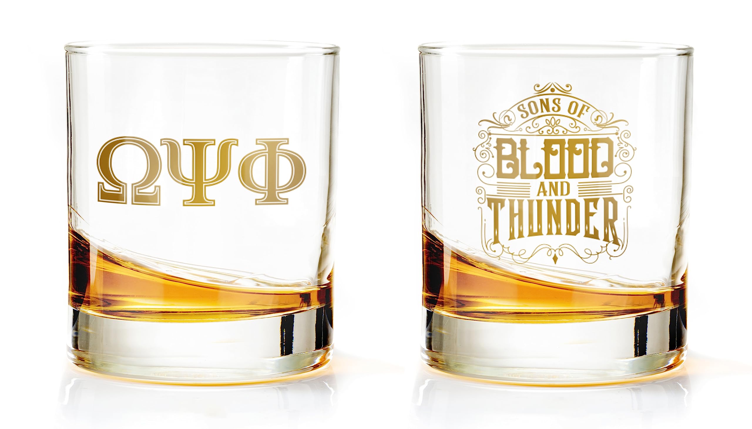 Conjunto de dos vasos Bad Bananas para Omega Psi Phi