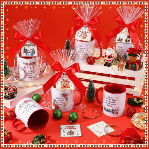 Bolsas de celofán Baderke para presentar regalos navideños