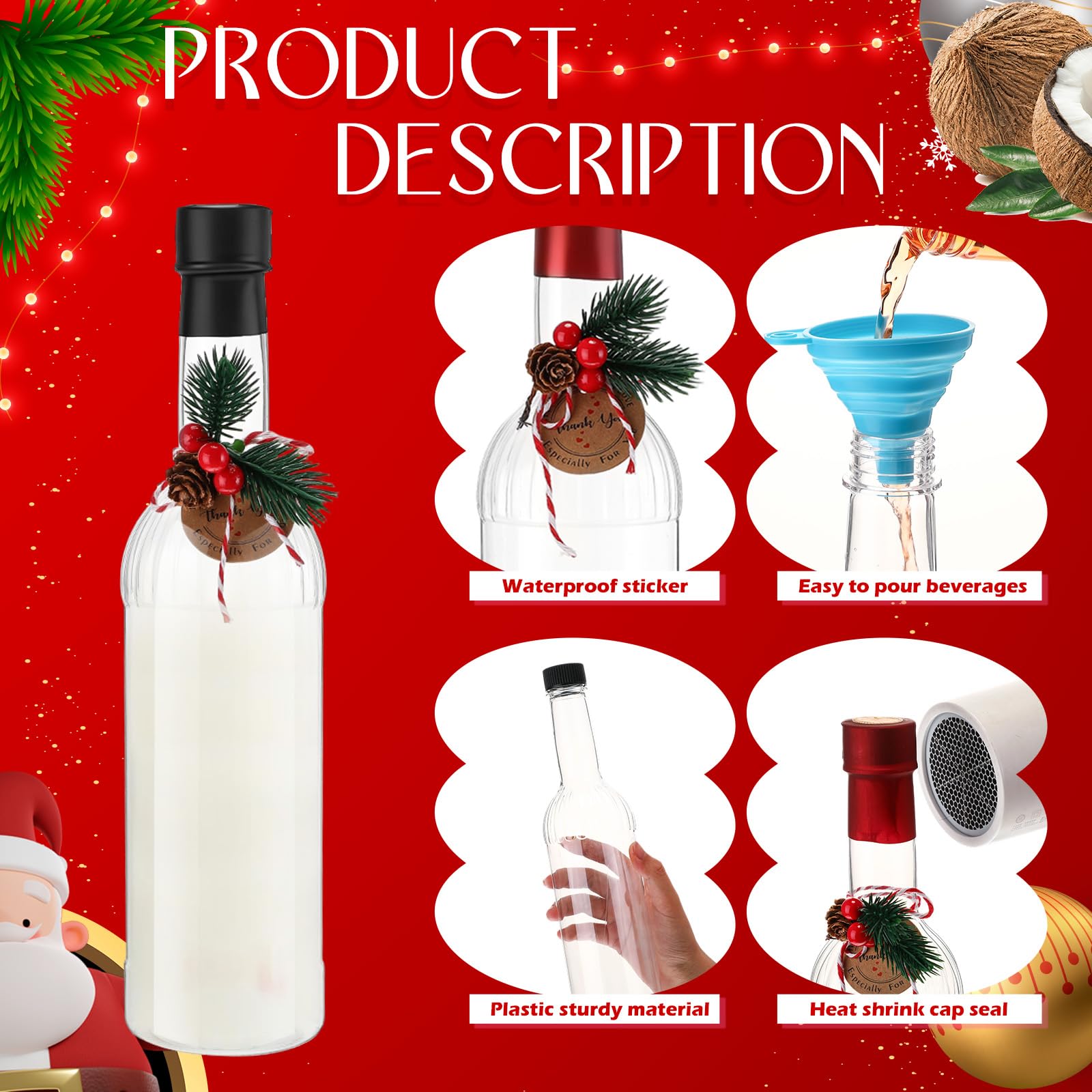 Pinos artificiales navideños Baderke para decorar proyectos festivos.