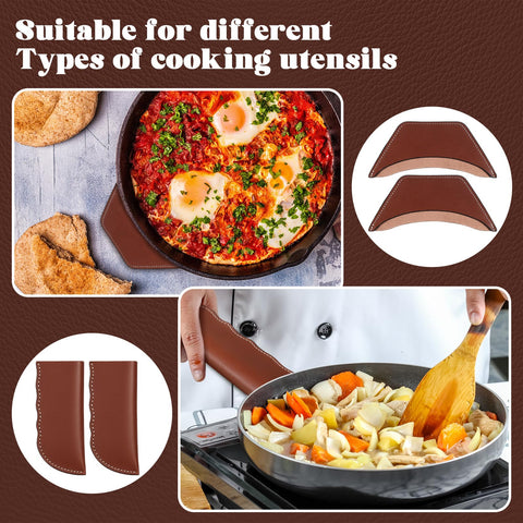 Regalo práctico Baderke: cubiertas de cuero para cocina