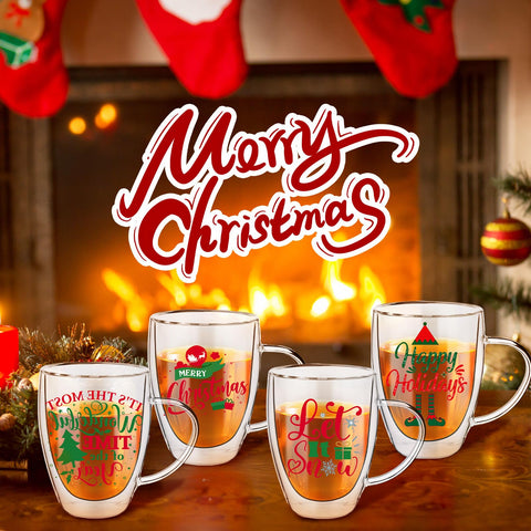 Juego de 4 tazas Baderke, perfecto para centro de mesa o regalo.