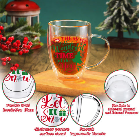 Tazas Baderke con diseño navideño y detalles festivos para la mesa.