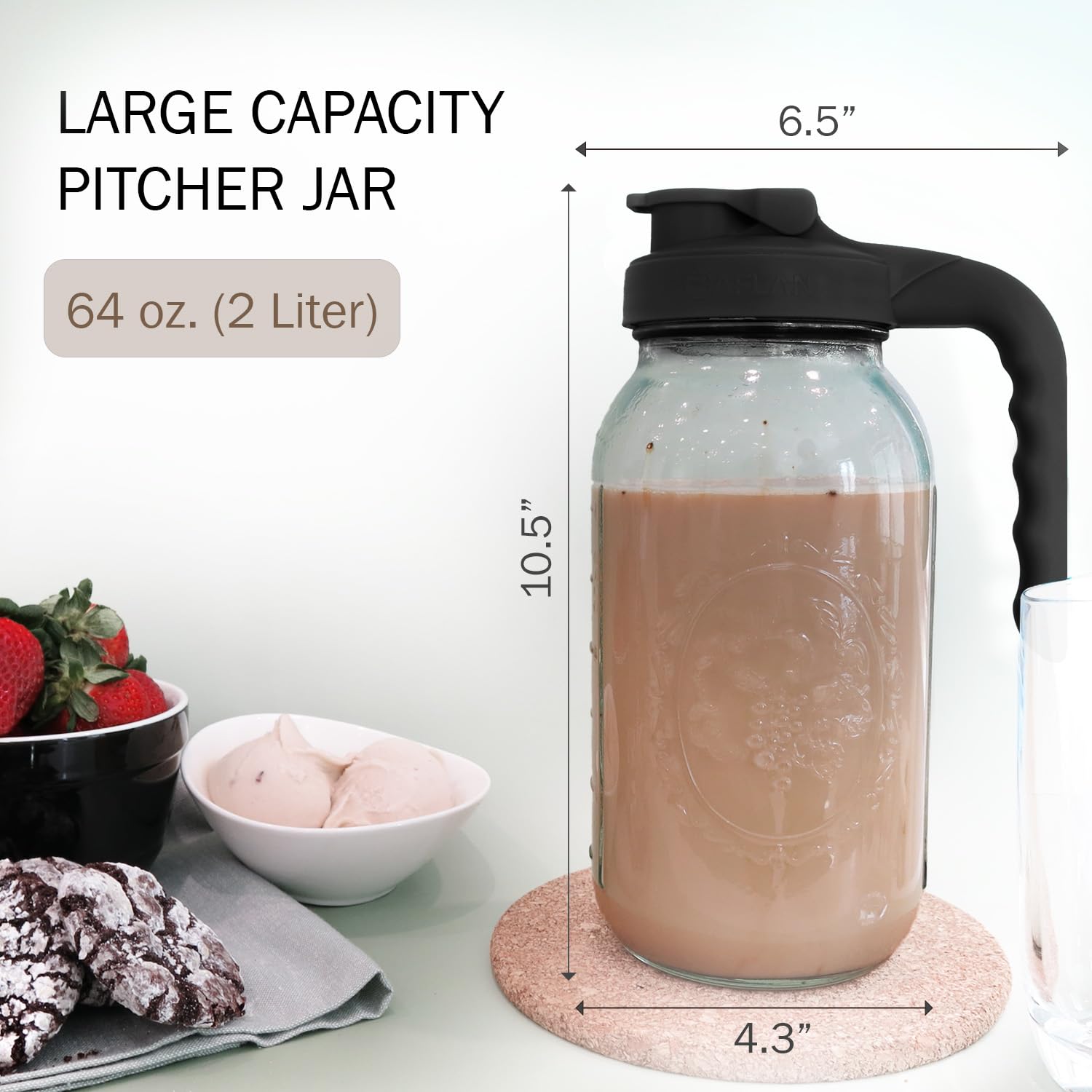 Tapa hermética de Baflan mantiene bebidas frescas sin derrames