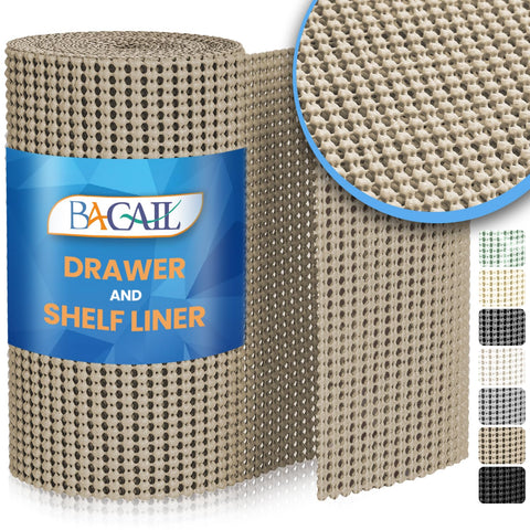 BAGAIL BASICS forro de cajón con agarre fuerte para evitar desorden