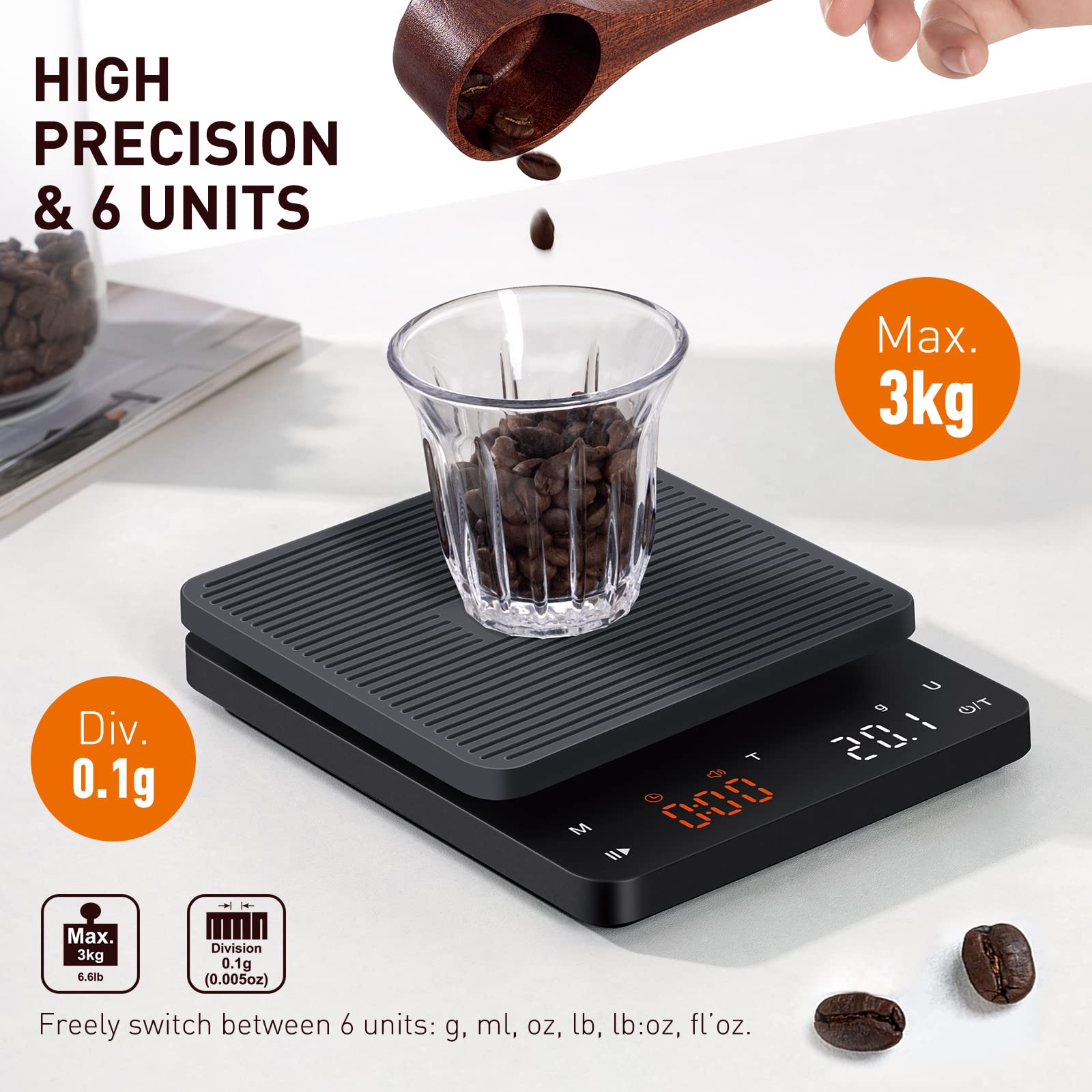 BAGAIL BASICS pad de silicona desmontable protege la superficie