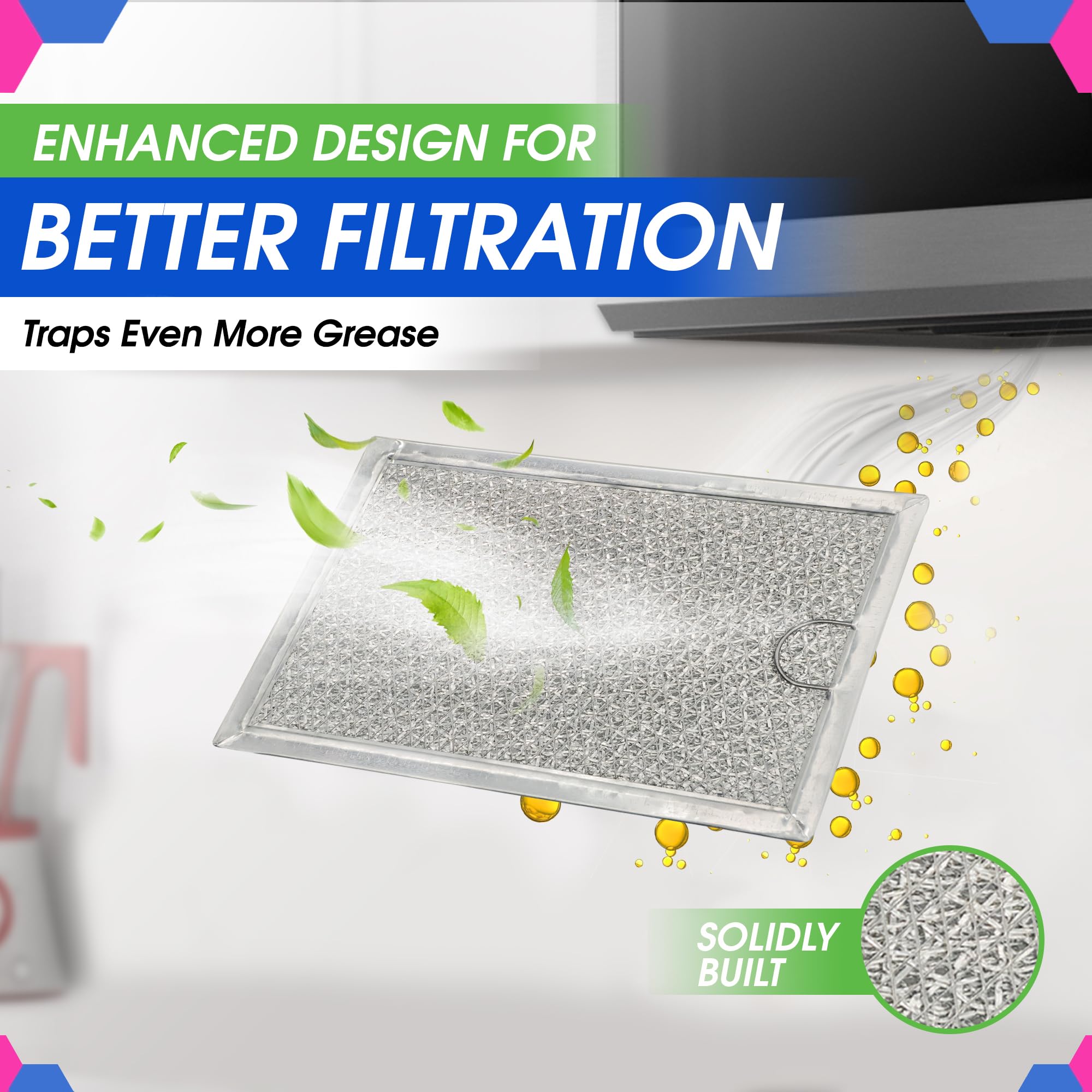Filtro de grasa de alto rendimiento Bagean para cocinas exigentes