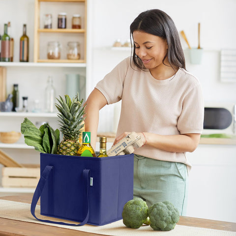 BagGroup bolsa grande reutilizable con alta capacidad para cargar comestibles