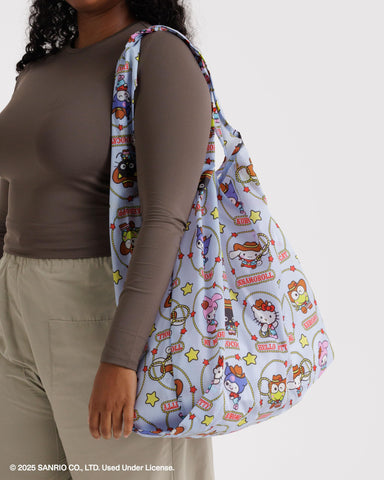 BAGGU conjunto grande 2 Western Sanrio, dimensiones 33 x 18 x 9 para almacenamiento práctico