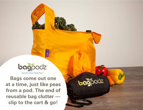 BagPodz capacidad de 50 libras para cargas pesadas de compras