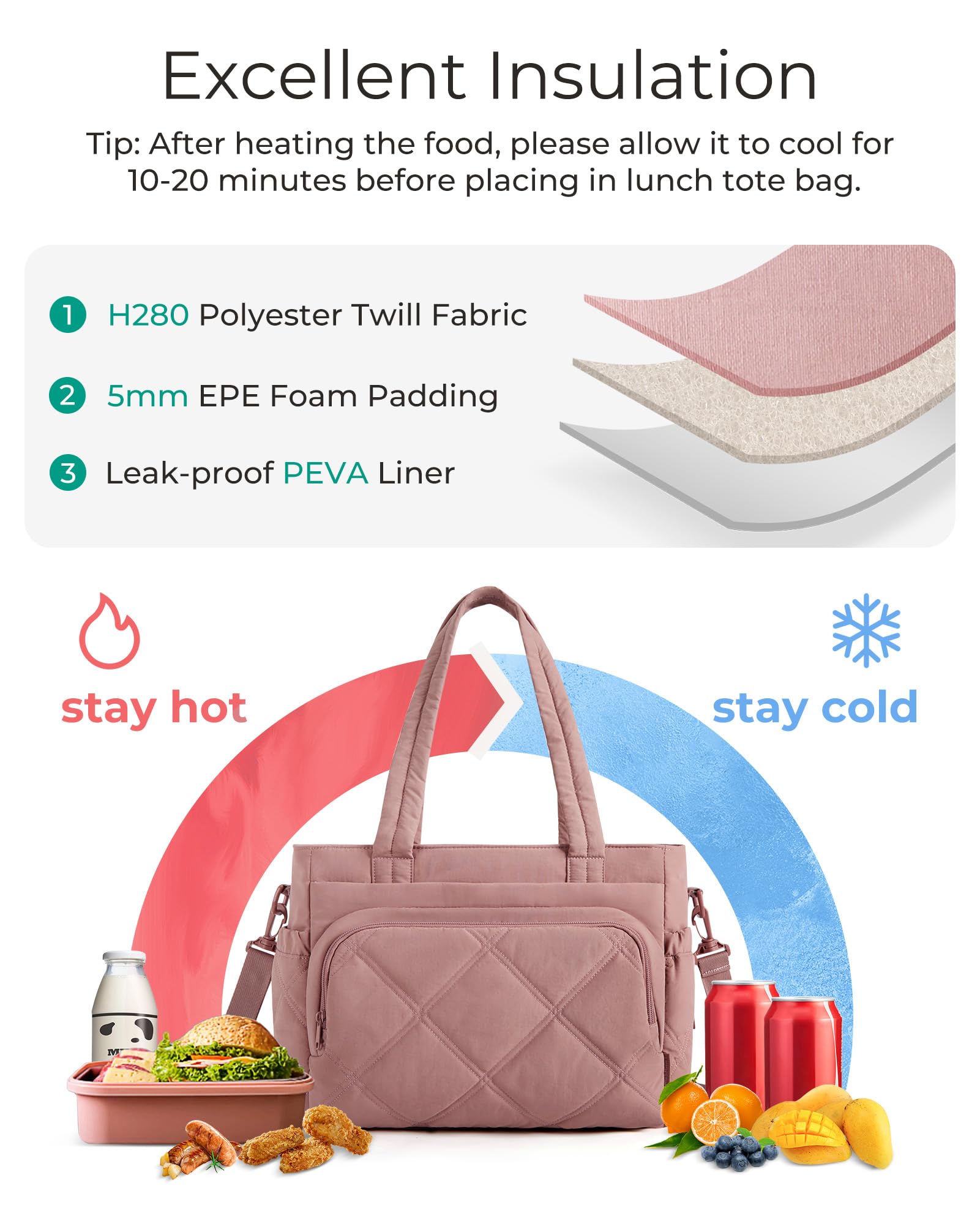 bolsa BAGSMART asa resistente para uso diario al aire libre