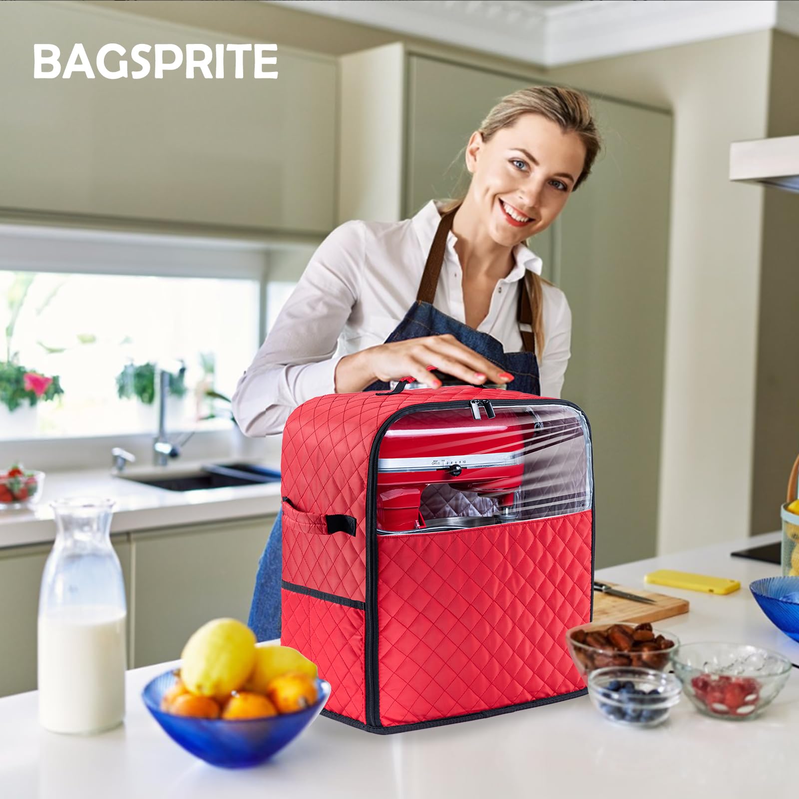BagSprite compatibilidad con KitchenAid cabezal inclinable para más opciones.