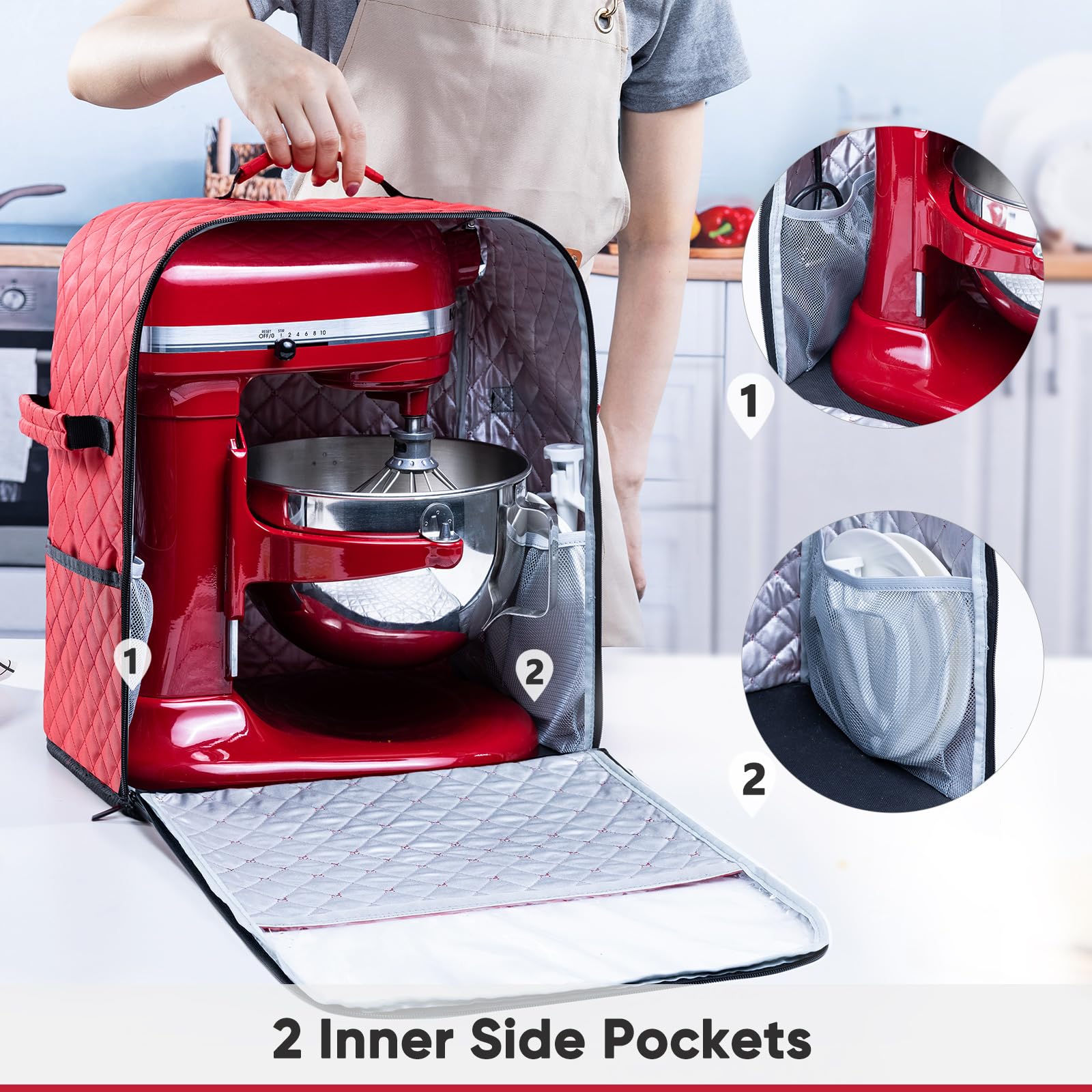BagSprite dos tallas disponibles para diferentes modelos KitchenAid.