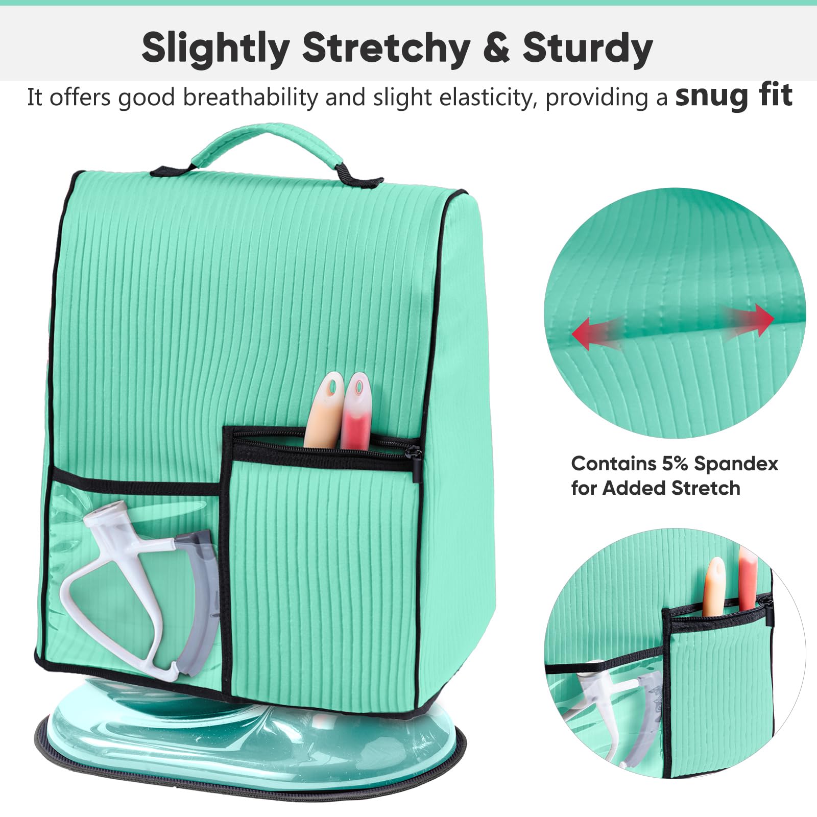 Funda BAGSPRITE con bolsillos organiza accesorios y recetas