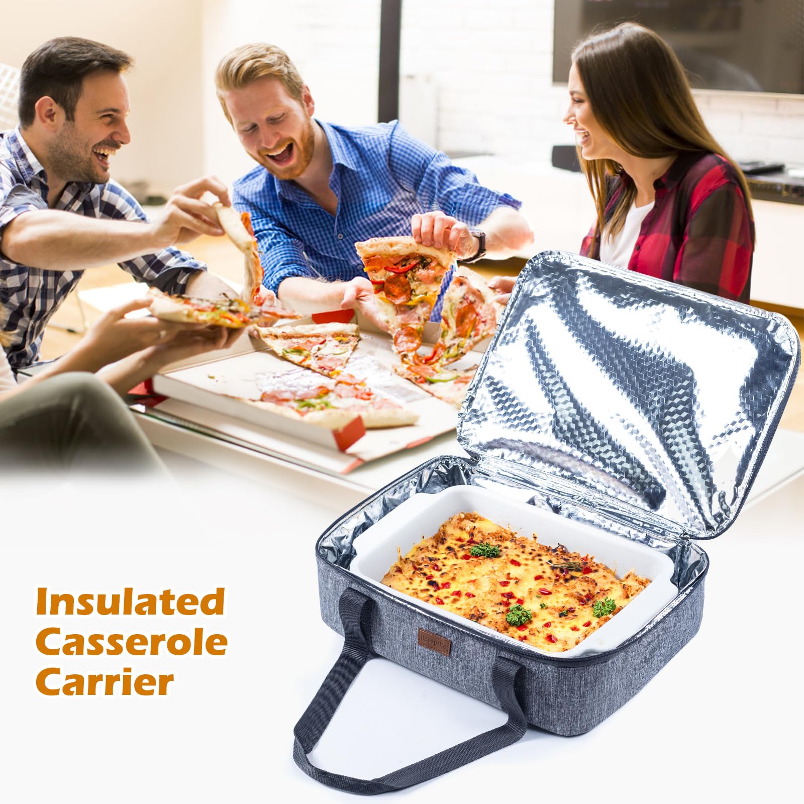 Porta-comidas BAGSPRITE transportable para comidas calientes y frias