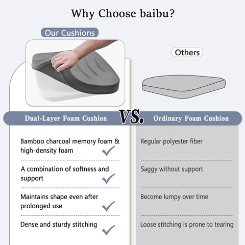 Baibu compatibilidad amplia para sillas de comedor, cocina, plegables, mecedoras y taburetes.