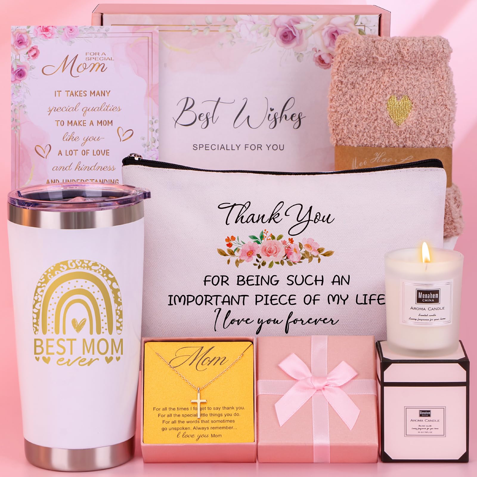 Baicai tumbler Mejor mamá de siempre para llevar bebidas con estilo